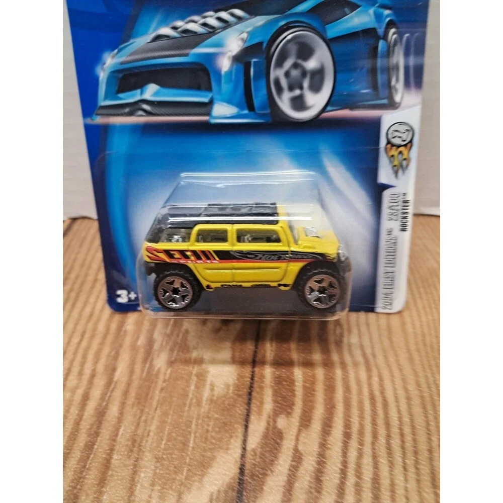 HOT WHEELS 2004 1ST EDITIONS 23/100 ROCKSTER (Yellow) #23 New On Card B115